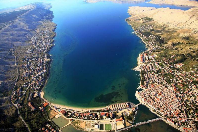 Villa Gabriel Pag Town Esterno foto